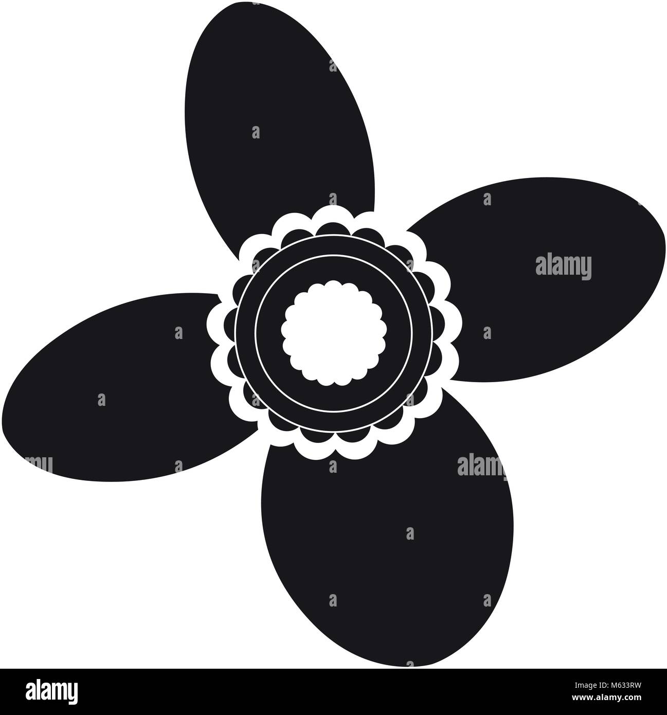 Cute flower icon Stock Vector Image & Art - Alamy