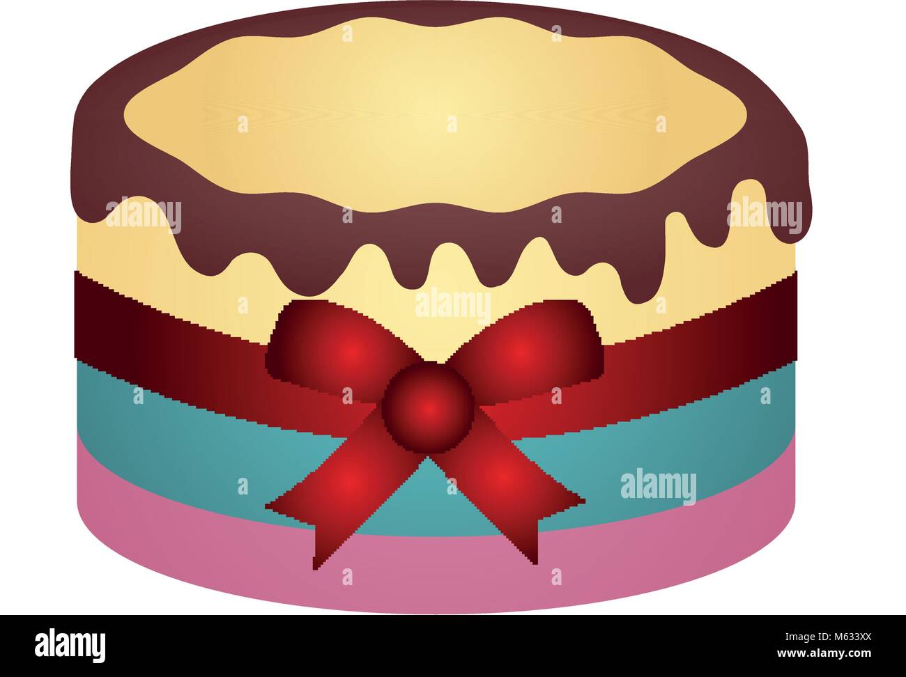 Detailed cake icon Stock Vector Image & Art - Alamy