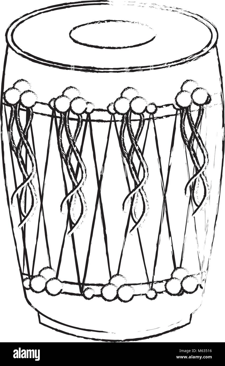 Punjab folk instrument Stock Vector Images Alamy