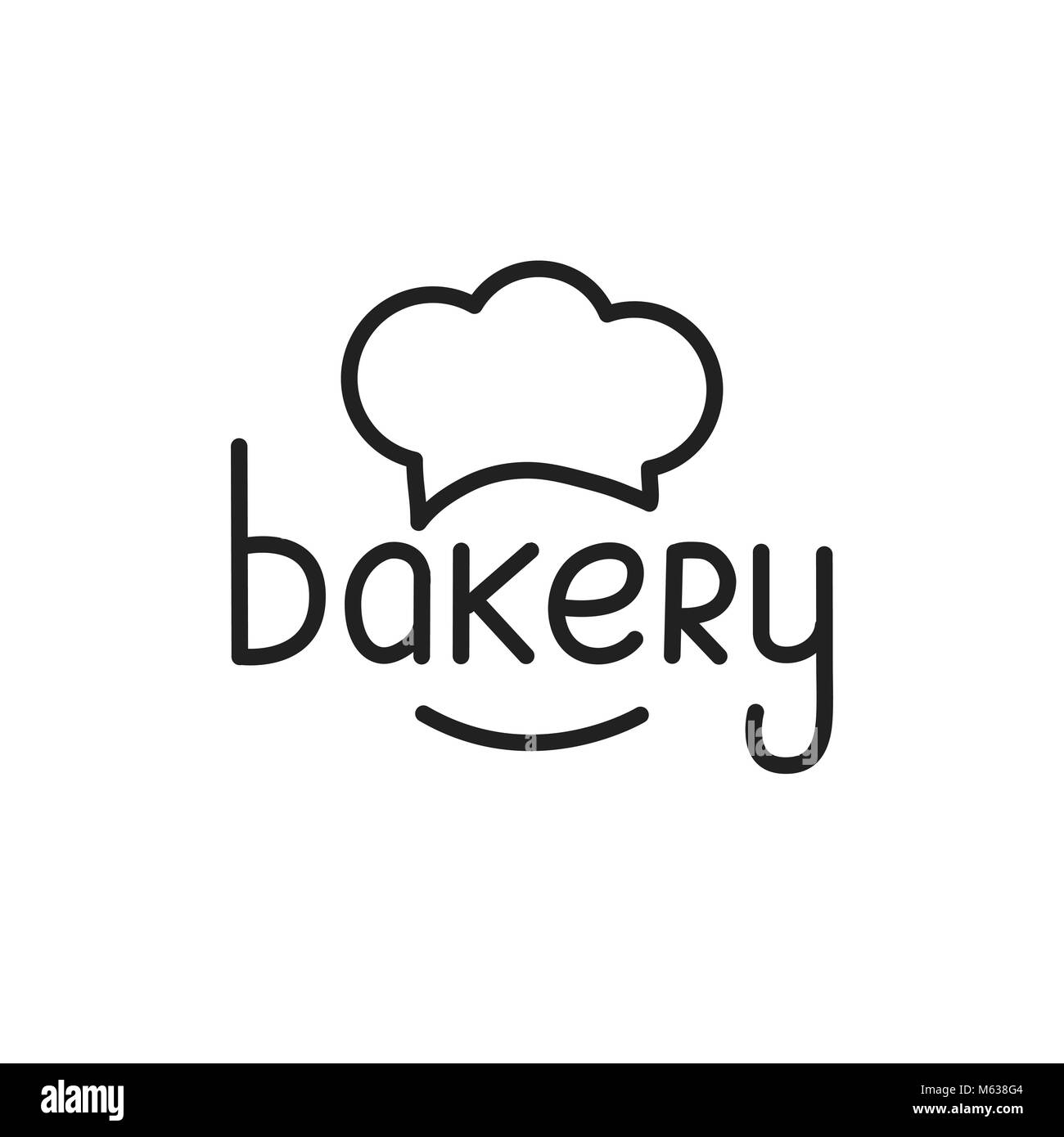 Bakery. Bakery lettering illustration. Bakery label badge emblem Stock Vector