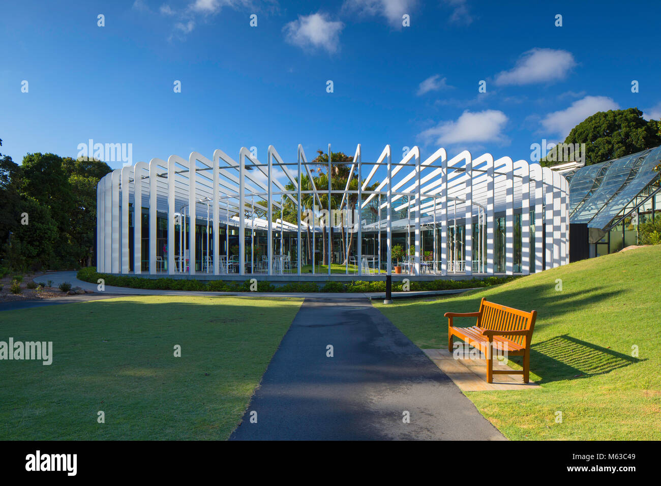 The Calyx in the Royal Botanic Gardens, Sydney, New South Wales, Australia Stock Photo