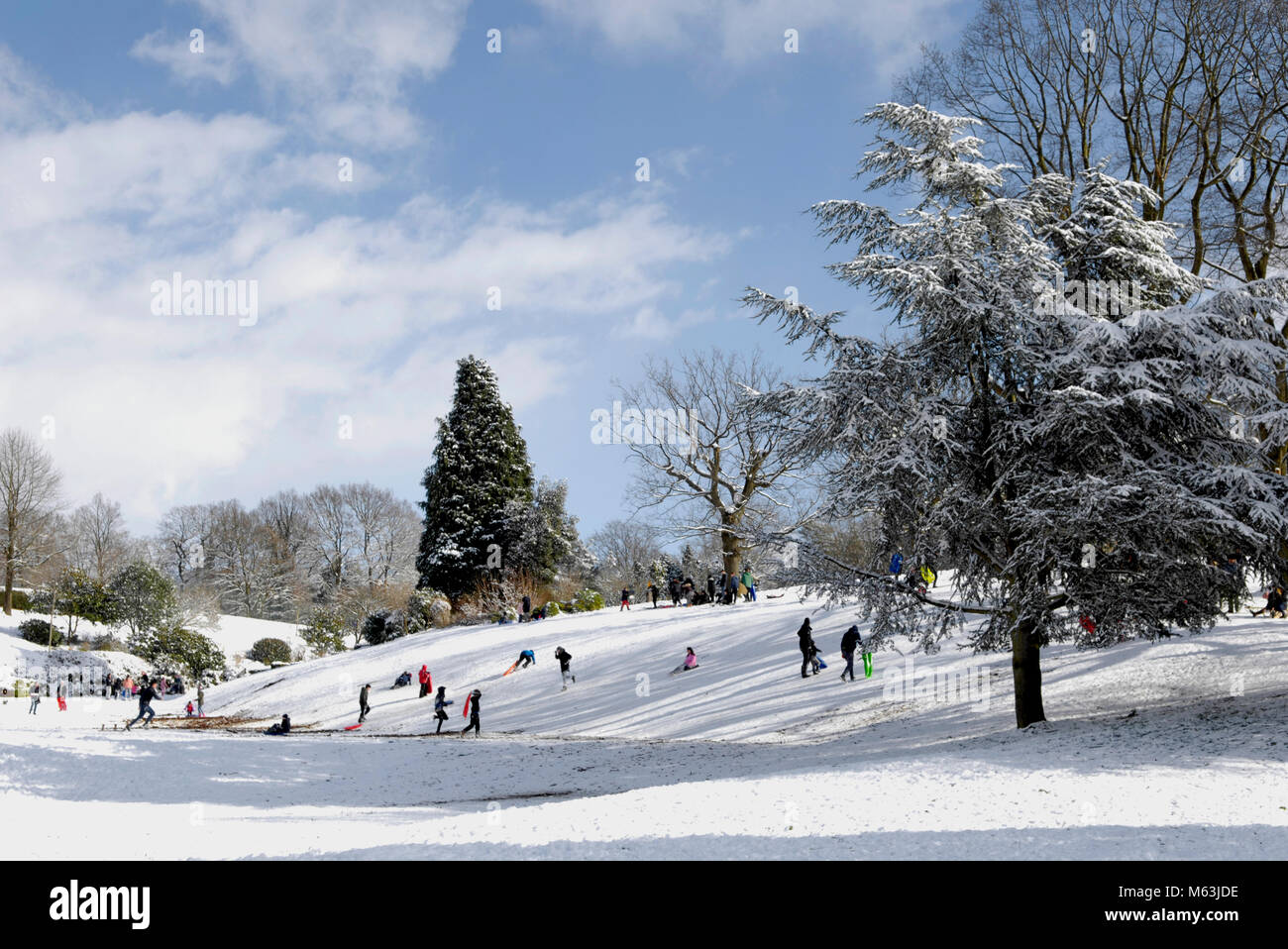 Calverley Park, Tunbridge Wells, Kent, England, UK, February 28 2018