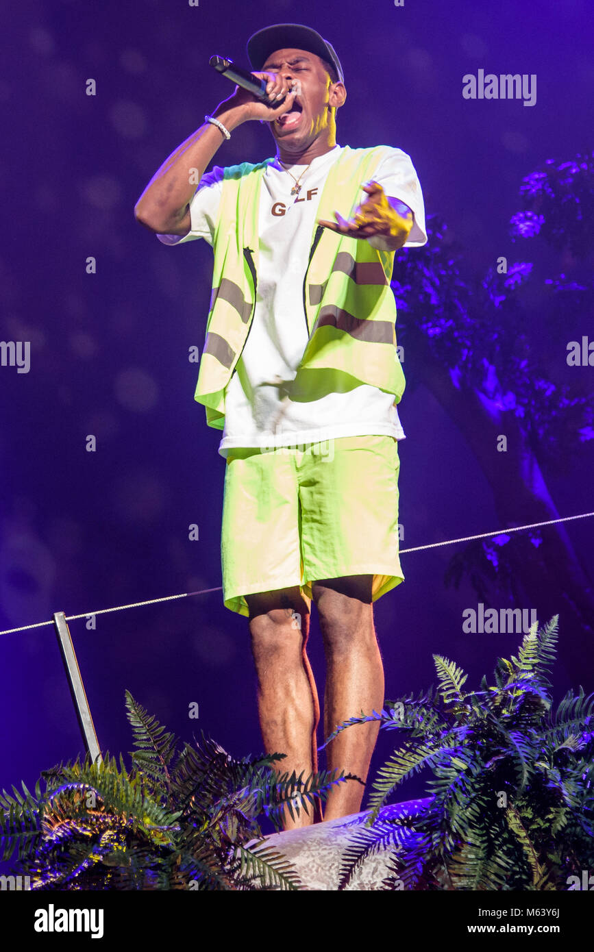 Tyler creator seen arriving live hi-res stock photography and