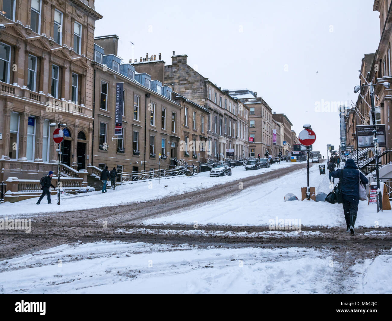 Glasgow Snowfall High Resolution Stock Photography And Images Alamy