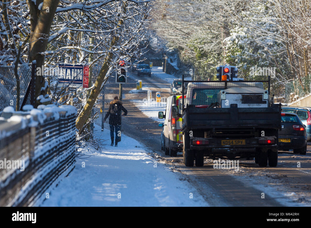 Ashford kent snow hires stock photography and images Alamy