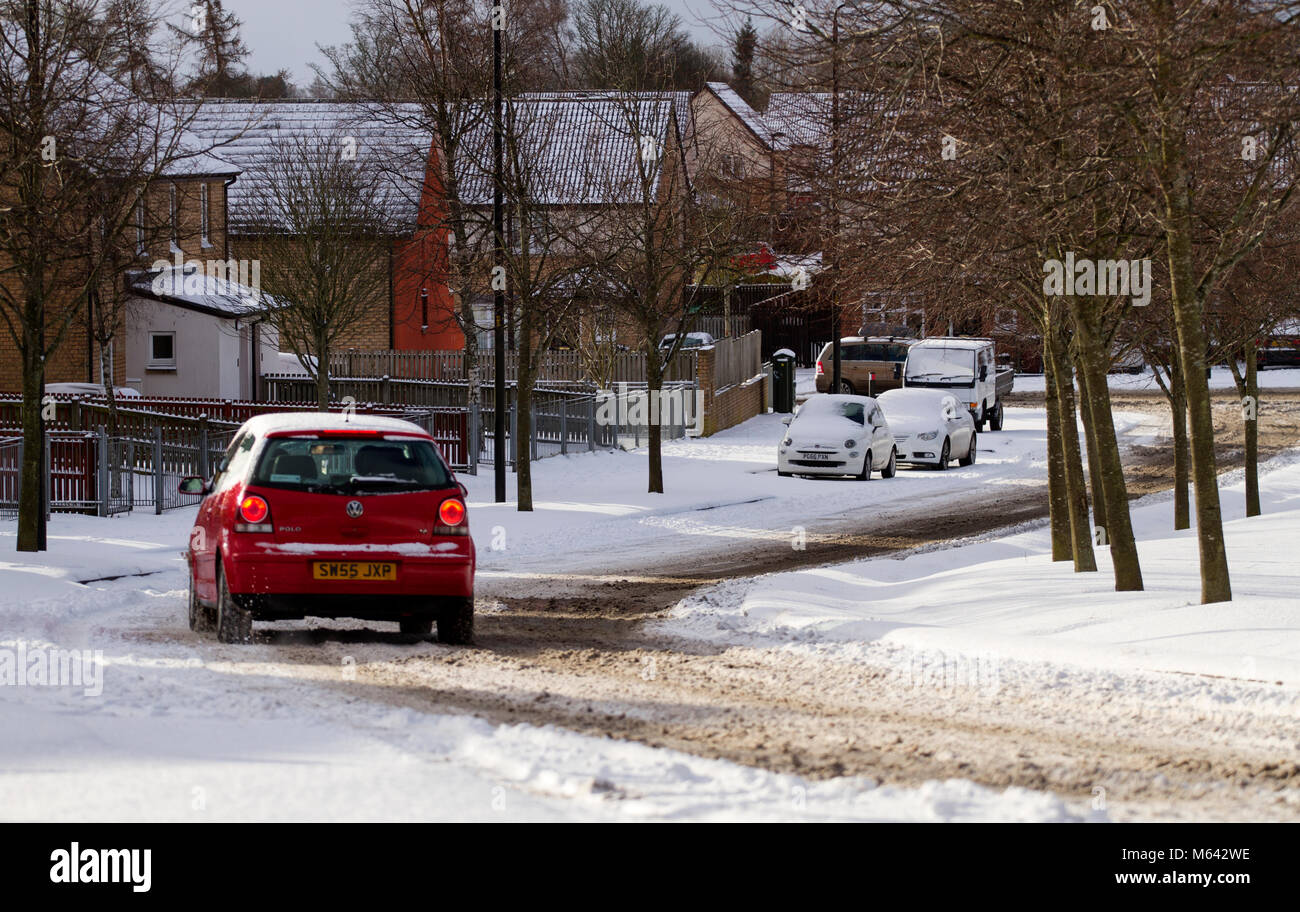 Dundee, Scotland, UK, 28th February, 2018. UK Weather. The Siberian