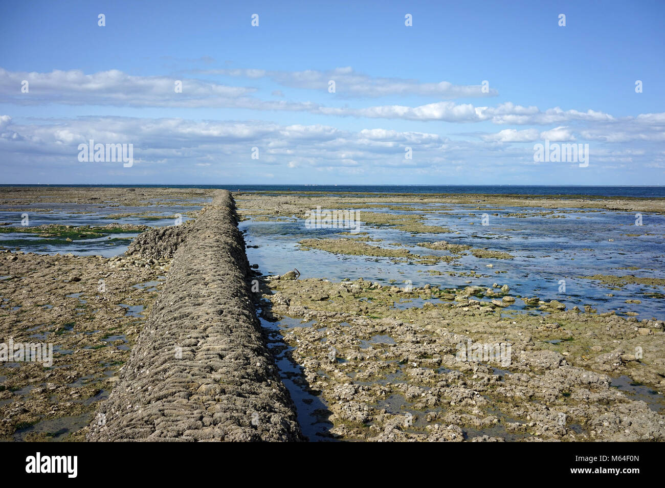 Fish Lock At Plage De La Conche On The Island Of Ile De Re