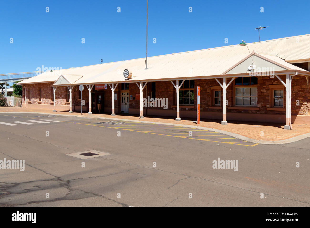 Kalgoorlie railway station, Kalgoorlie, Western Australia Stock Photo