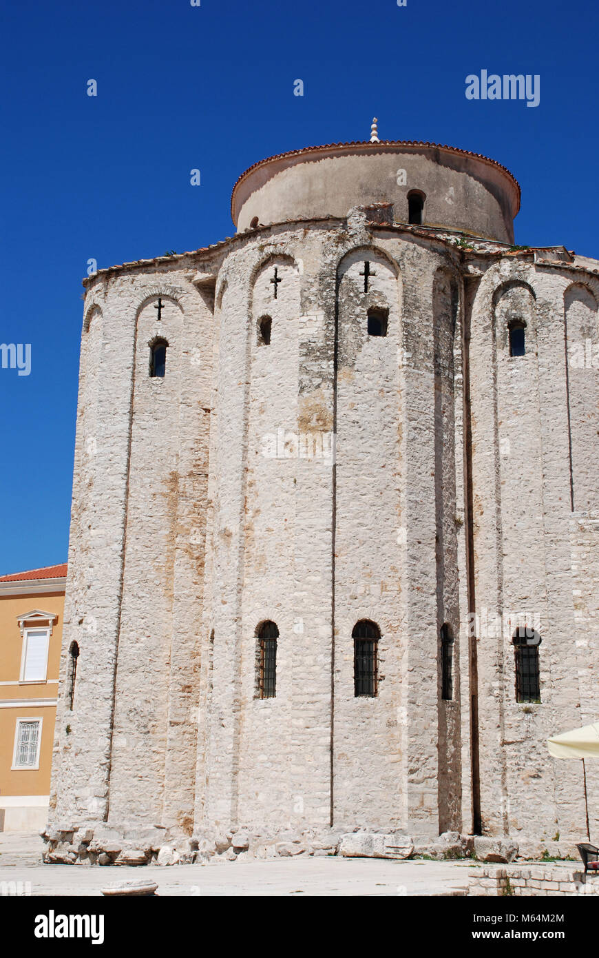 St Donatus Church, Zadar, Croatia Stock Photo