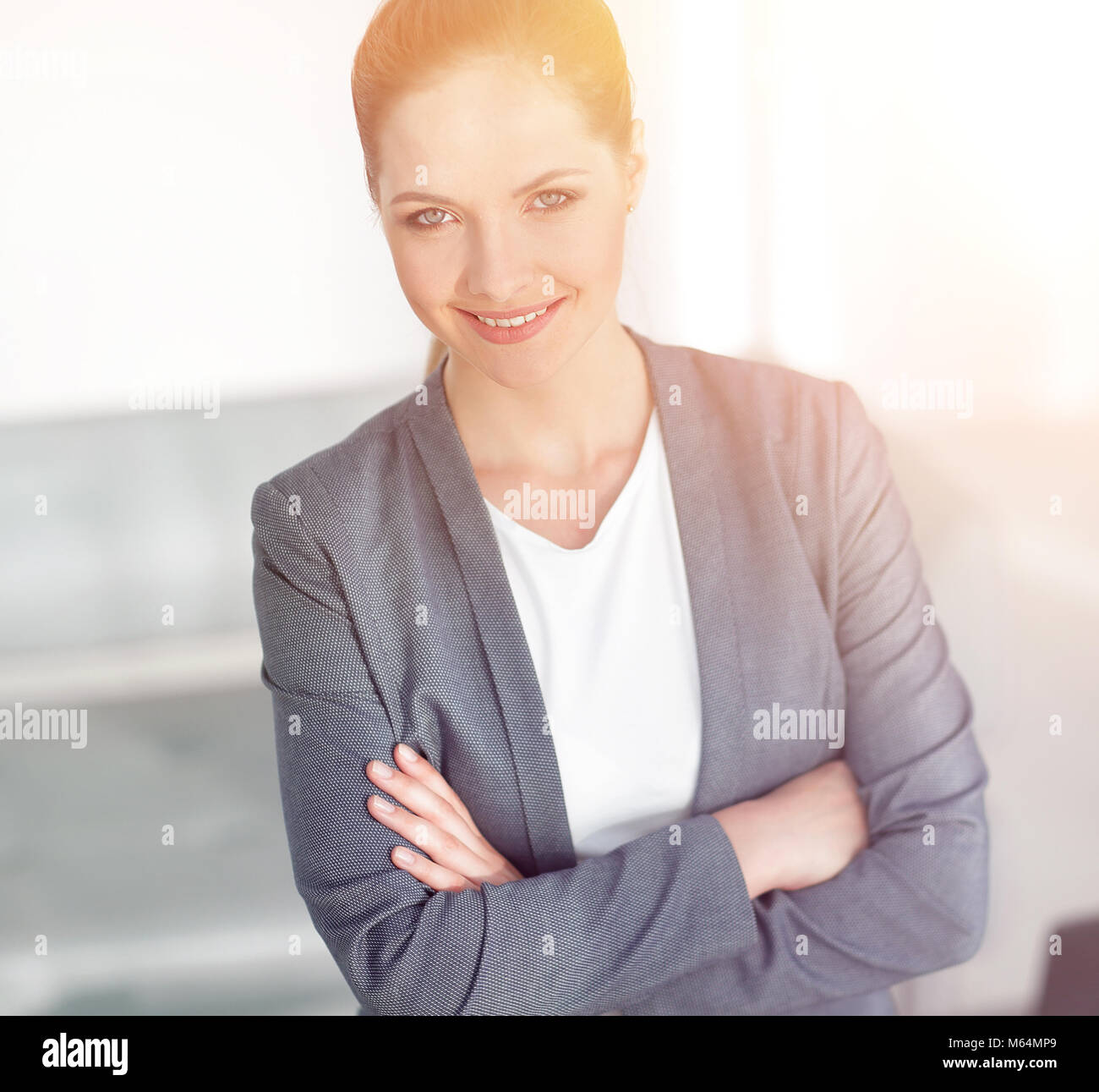 portrait of modern business woman Stock Photo - Alamy