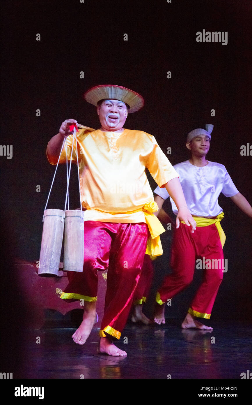 Cambodia dance - traditional Cambodian folk dancing; Phnom Penh, Cambodia, Asia Stock Photo