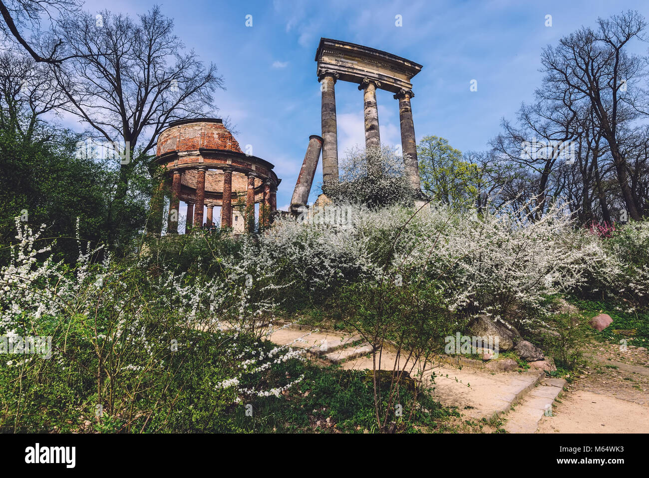 Antique Ruins on Ruinenberg Hill in Potsdam Stock Photo - Alamy