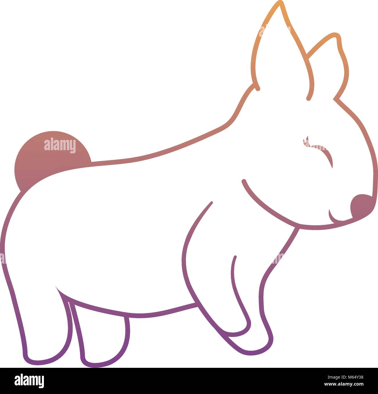 rabbit animal icon Stock Vector Image & Art - Alamy