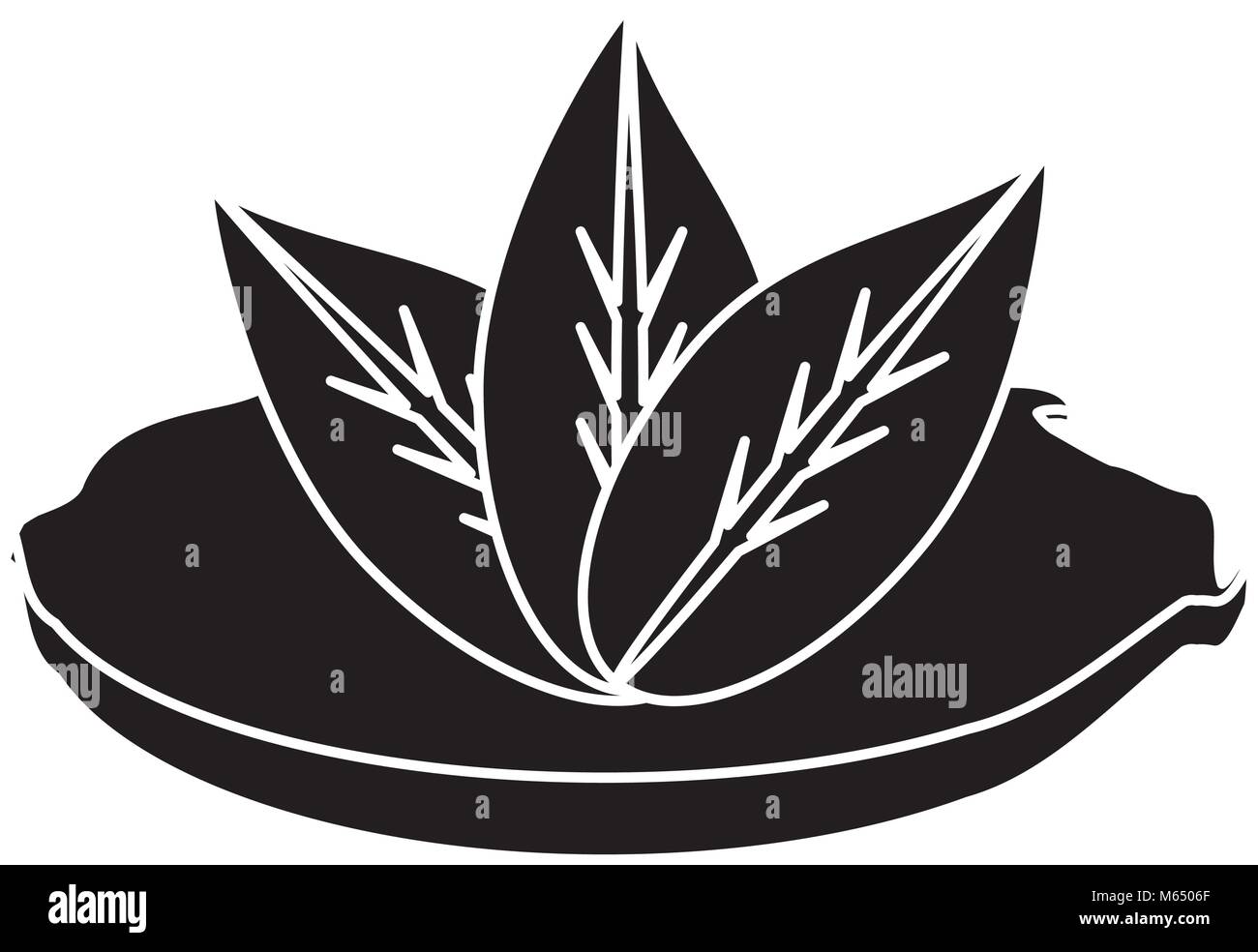 leaves icon image Stock Vector Image & Art - Alamy