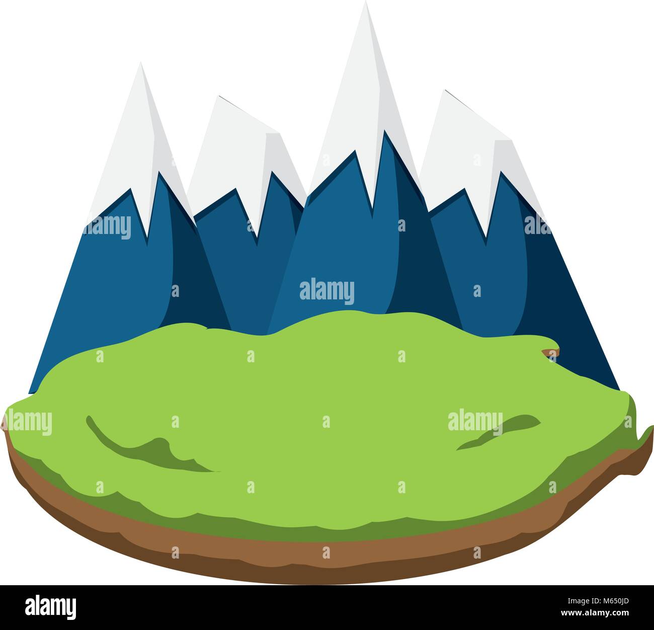 Mountains mountain alp alps Stock Vector Images - Alamy