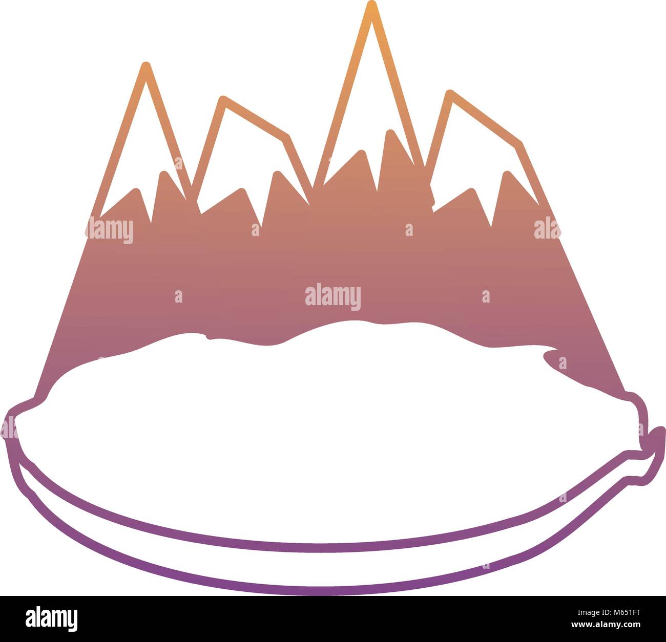 alps peakes icon Stock Vector Image & Art - Alamy