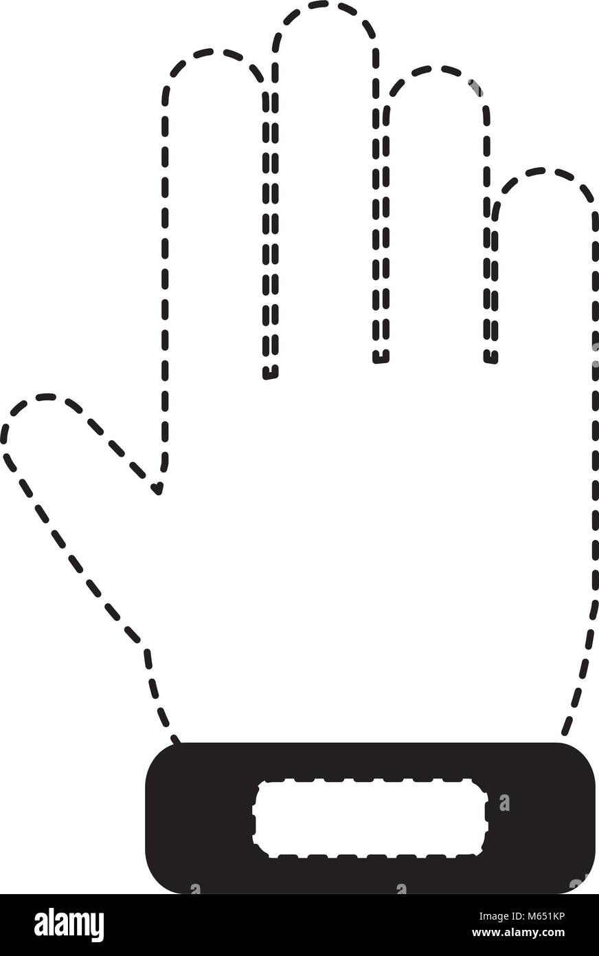 winter glove icon Stock Vector Image & Art - Alamy