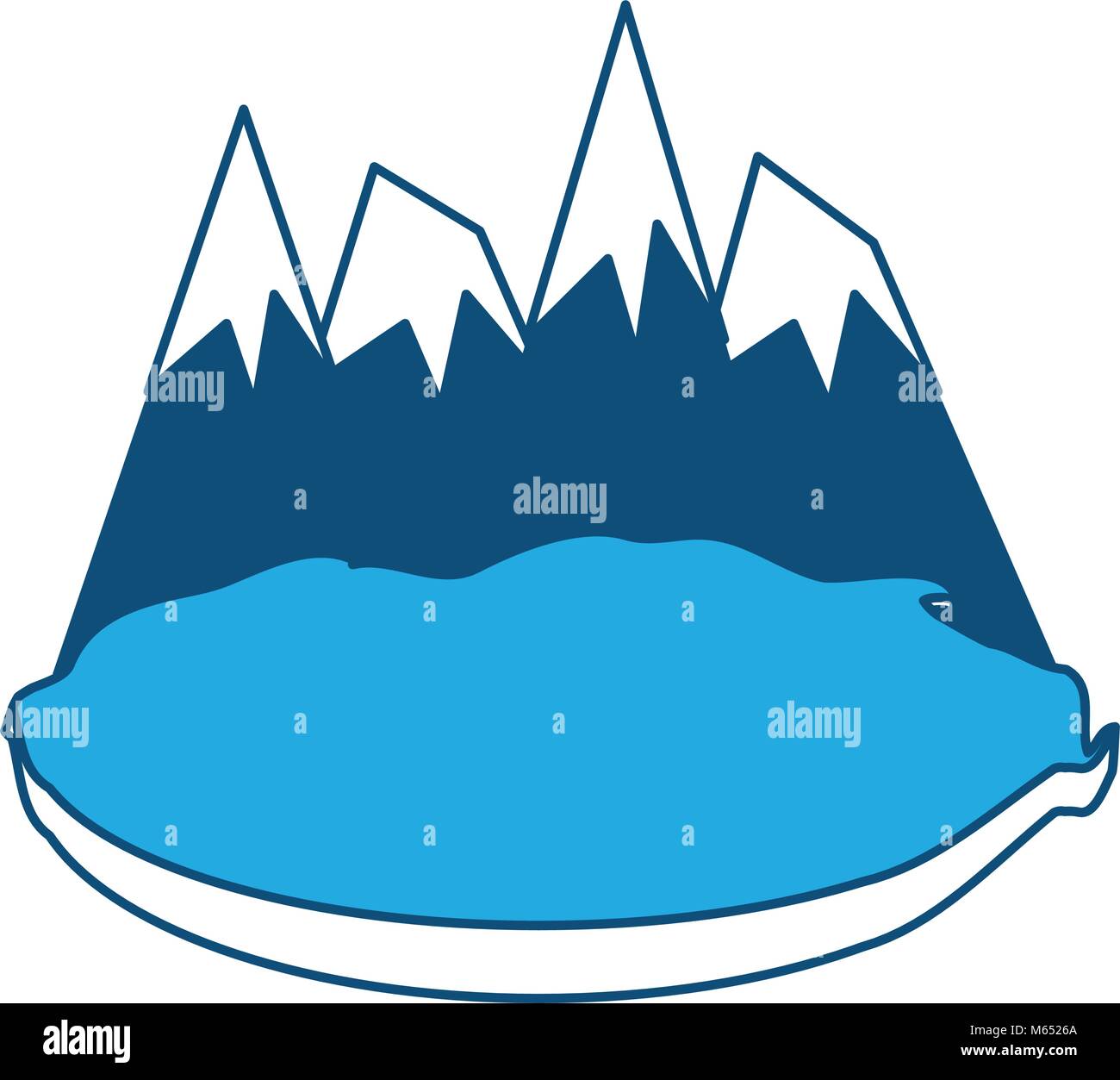 alps peakes icon Stock Vector Image & Art - Alamy