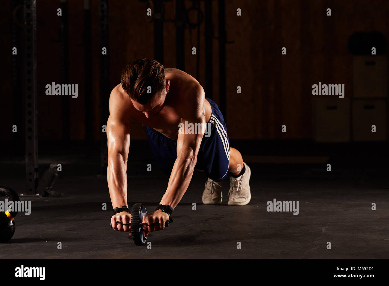Crossfit workout Stock Photo