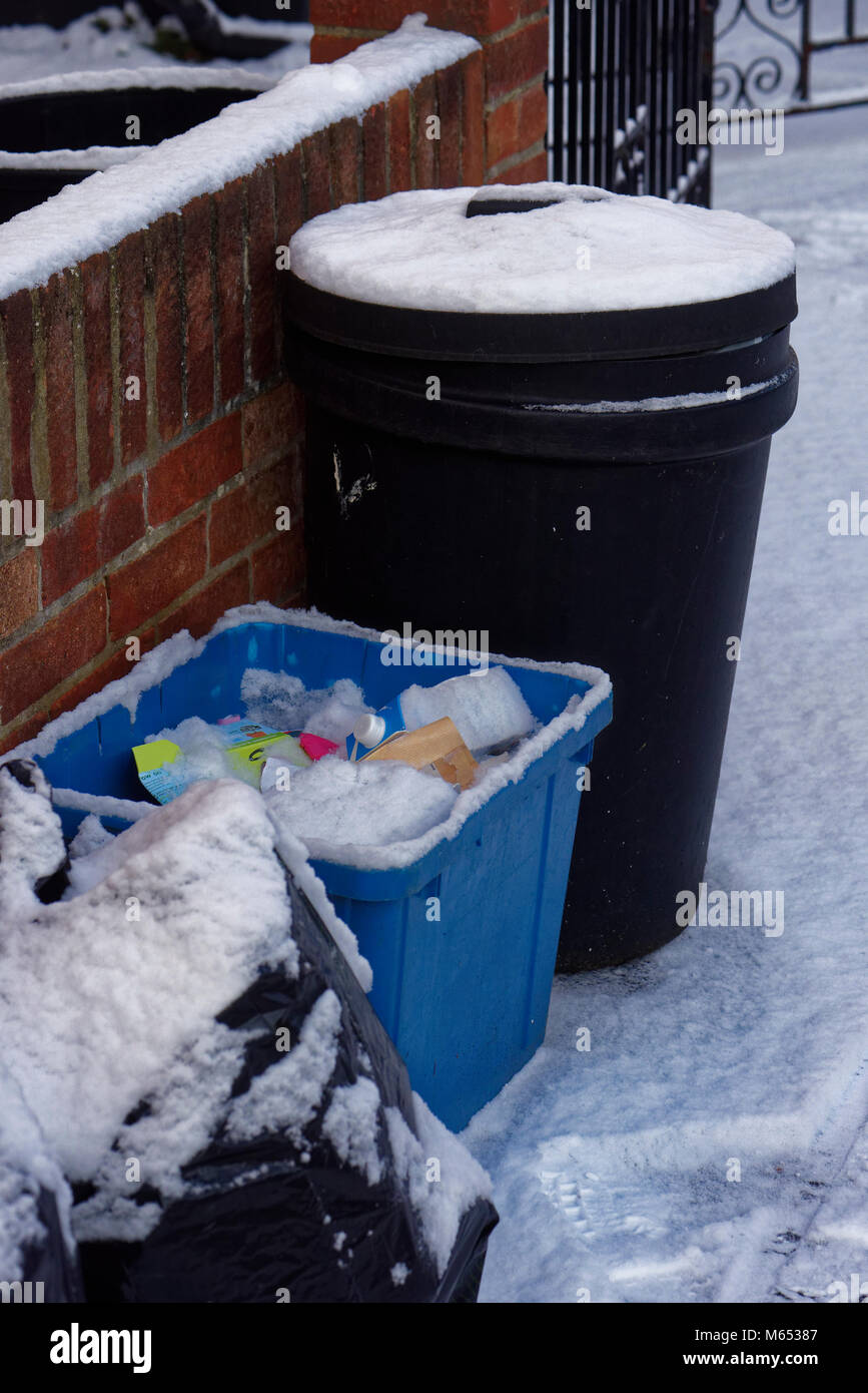 Recycling Bins England High Resolution Stock Photography and Images Alamy