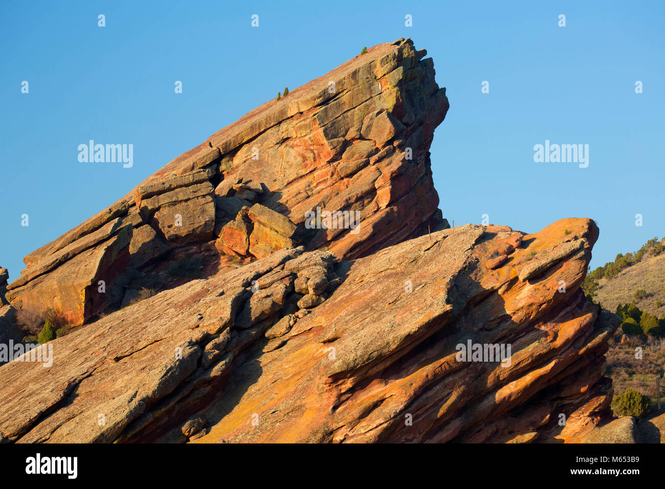Red Rocks Alamy Red rocks, Red Rocks Park, Jefferson County, Colorado Stock Photo - Alamy