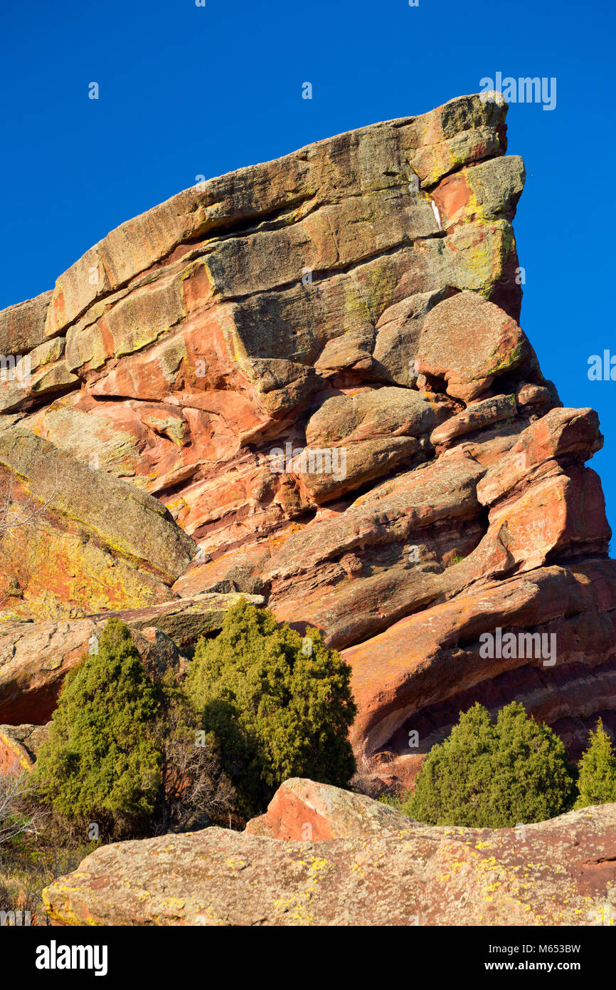 Red Rocks Alamy Red rocks, Red Rocks Park, Jefferson County, Colorado Stock Photo - Alamy