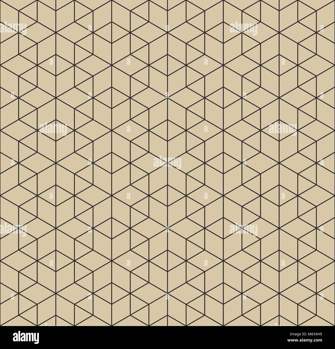 Geometric pattern of intersecting lines on a brown background. Abstract ...
