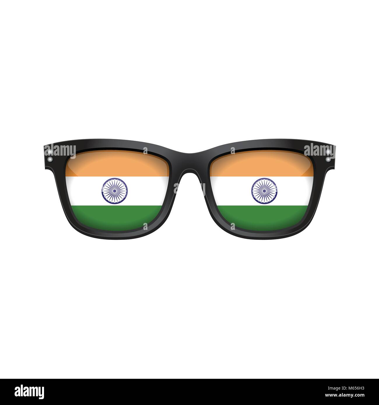 India national flag fashionable sunglasses Stock Vector Image & Art Alamy