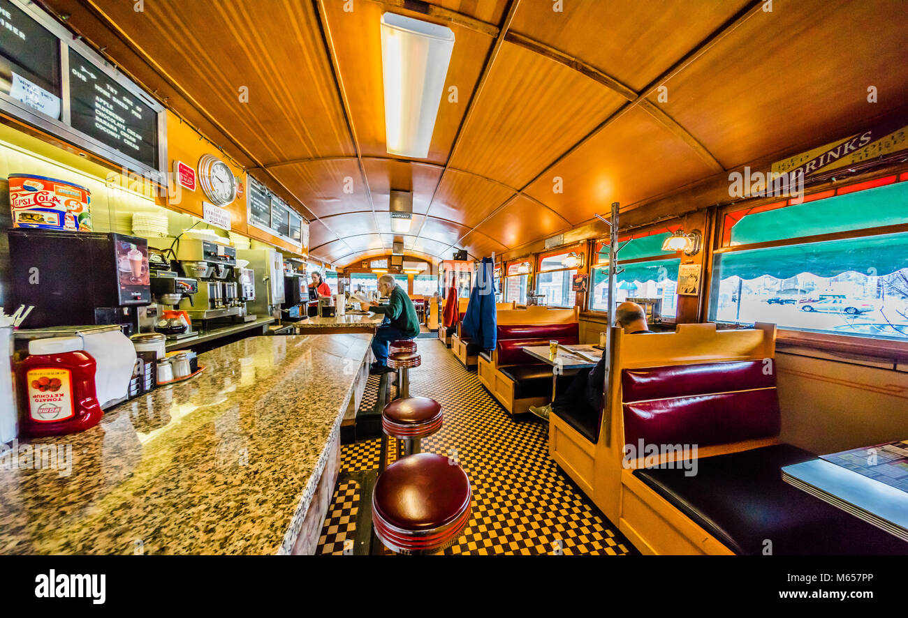 Miss Florence Diner Florence, Massachusetts, USA Stock Photo Alamy