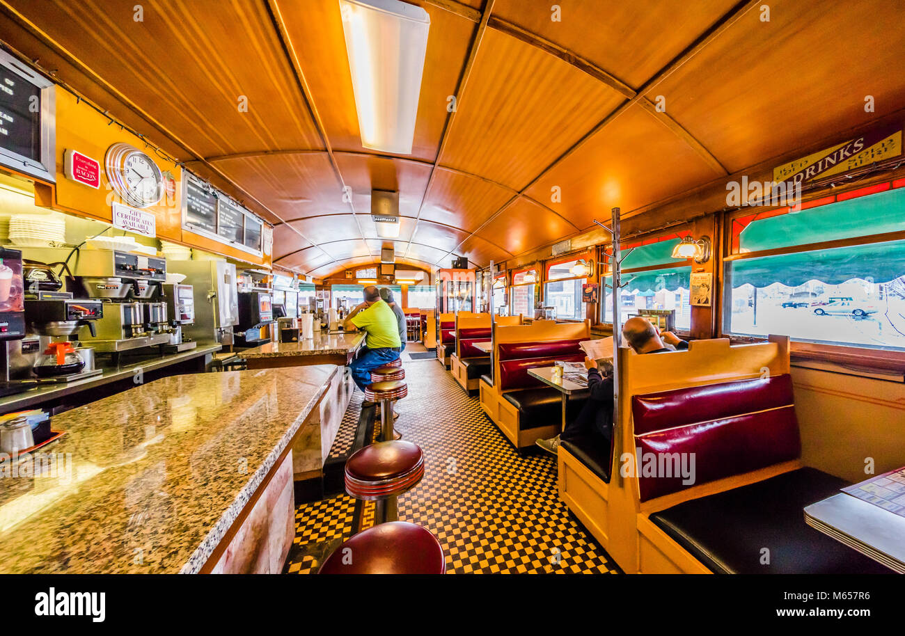 Miss Florence Diner Florence, Massachusetts, USA Stock Photo Alamy