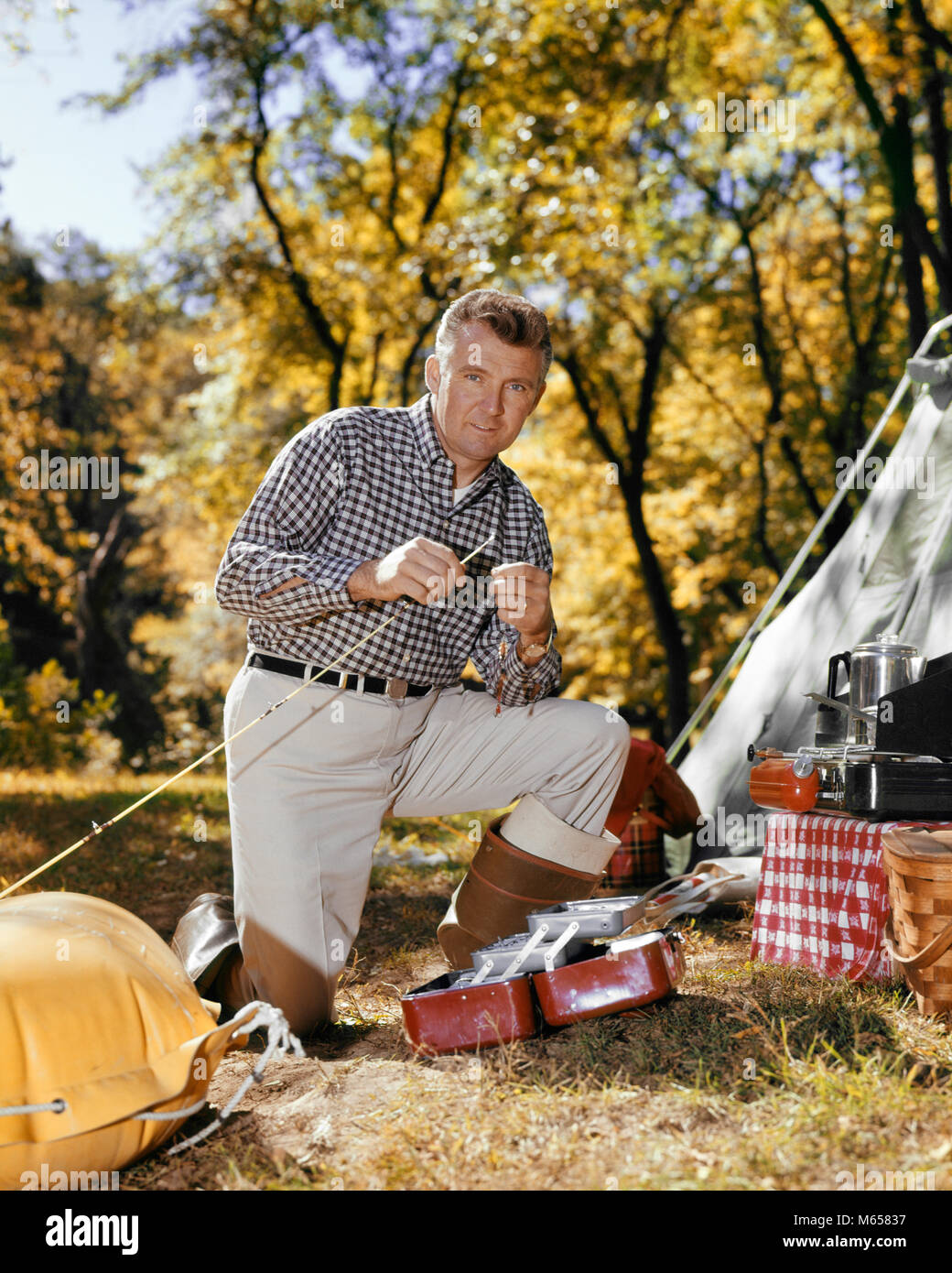1960s sport fishing hi-res stock photography and images - Alamy