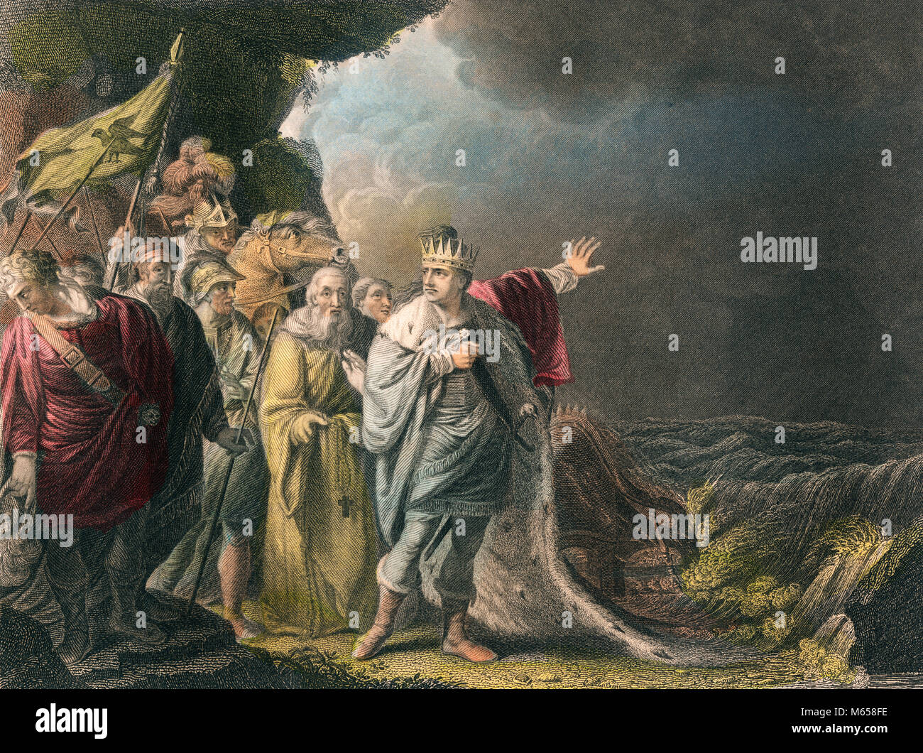 King canute the great hi-res stock photography and images - Alamy