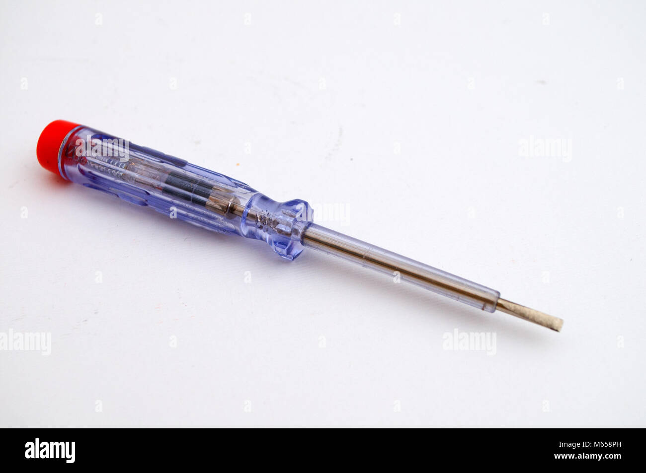Screwdriver for testing electricity Stock Photo Alamy