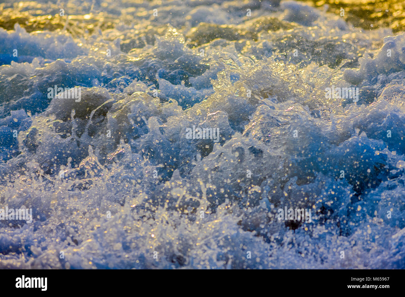 Waves on Kauai, Hawaii Stock Photo Alamy