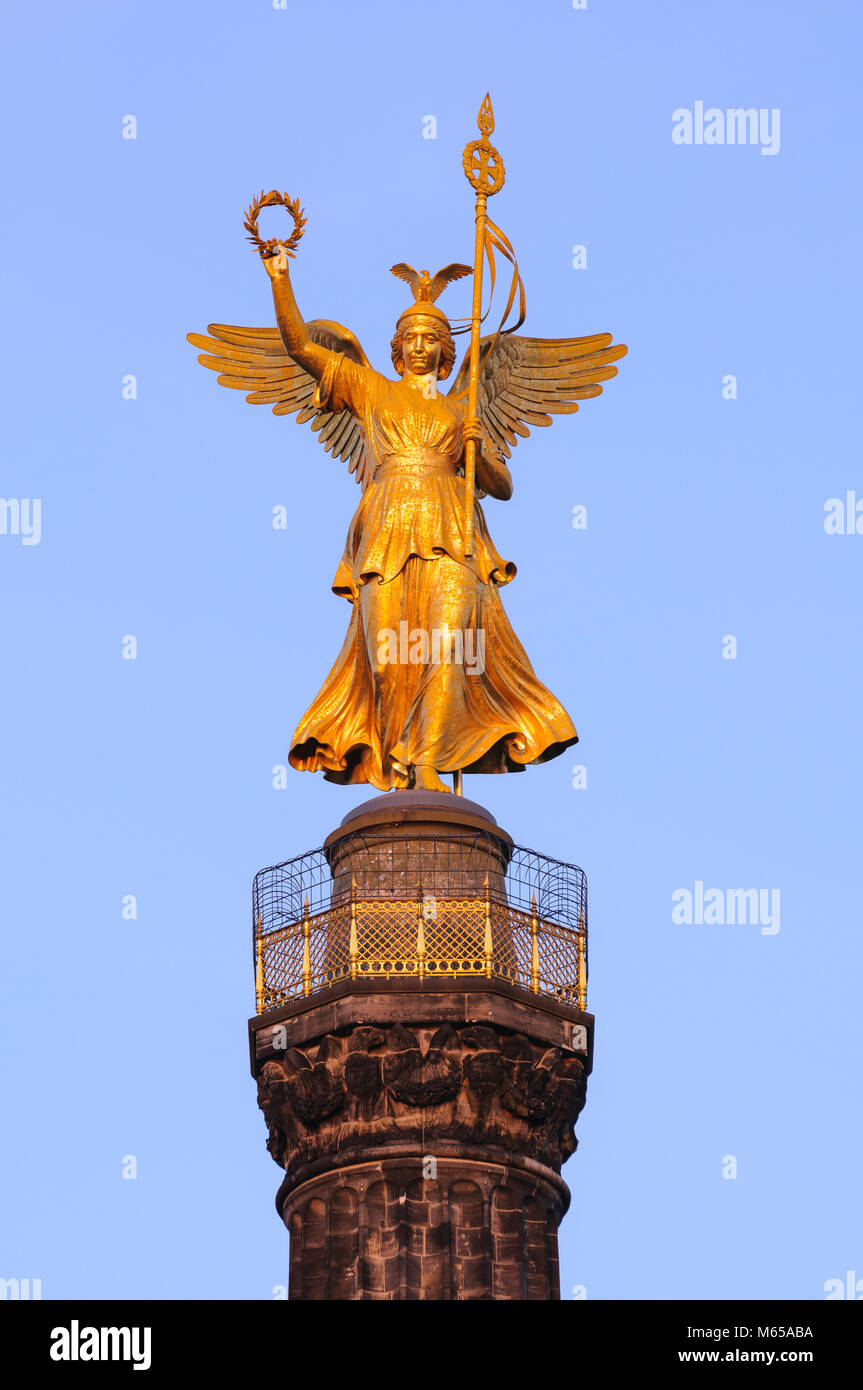 Siegessäule, Berlin, Deutschland, Europa Stock Photo