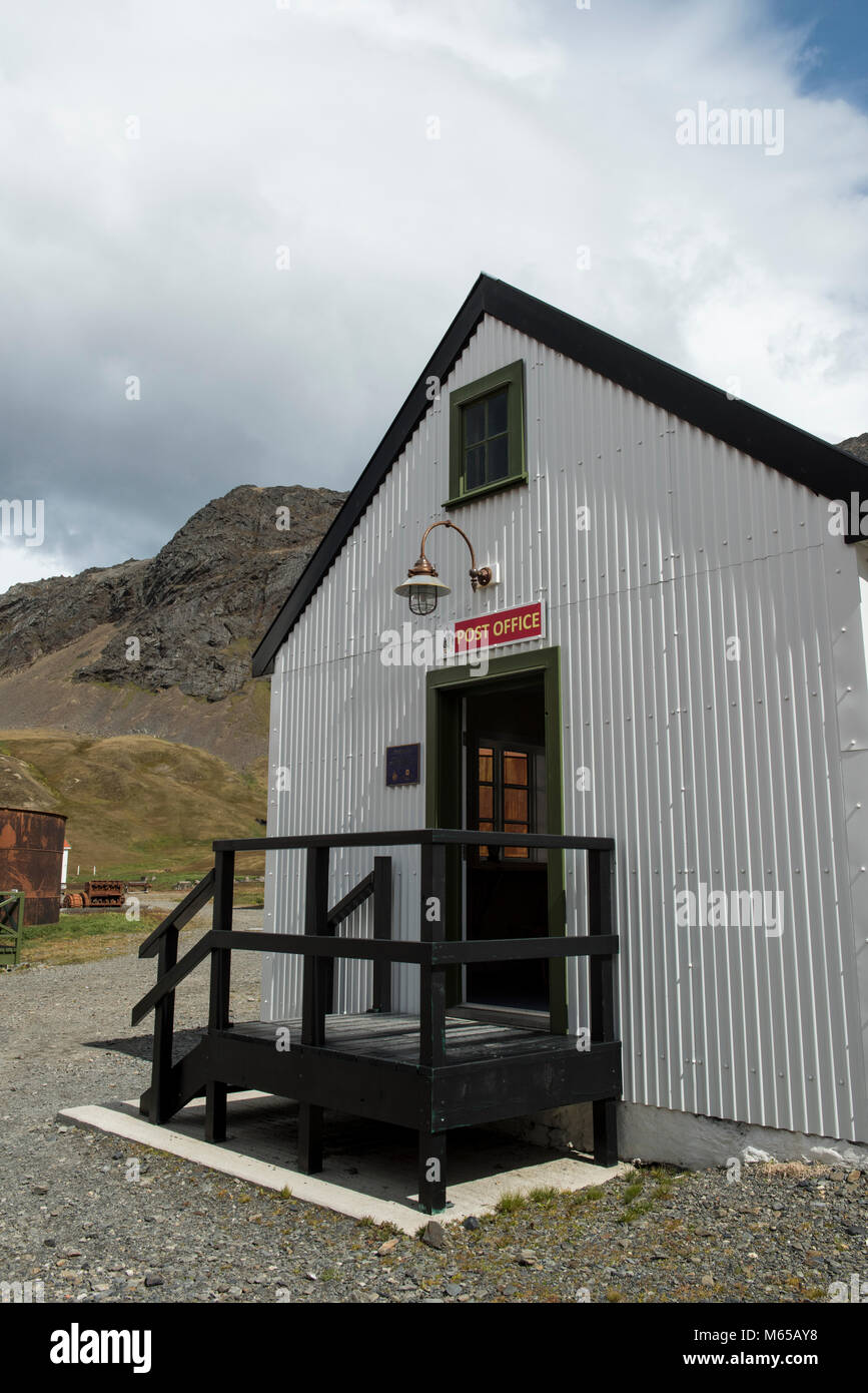 British territory, South Grytviken. King Edward Point Post