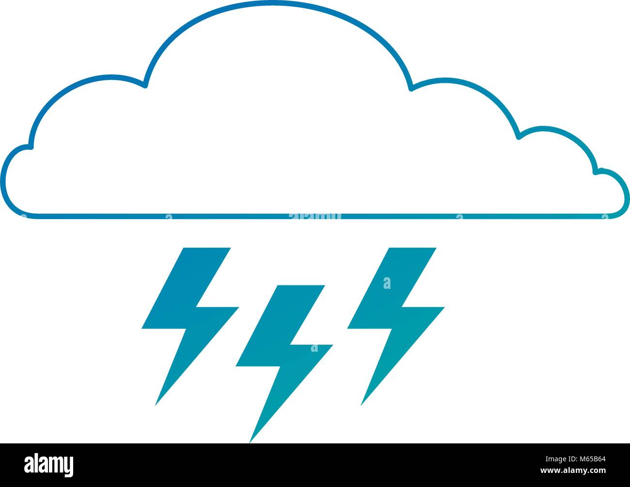 cloud sky with rays icon vector illustration design Stock Vector Image ...