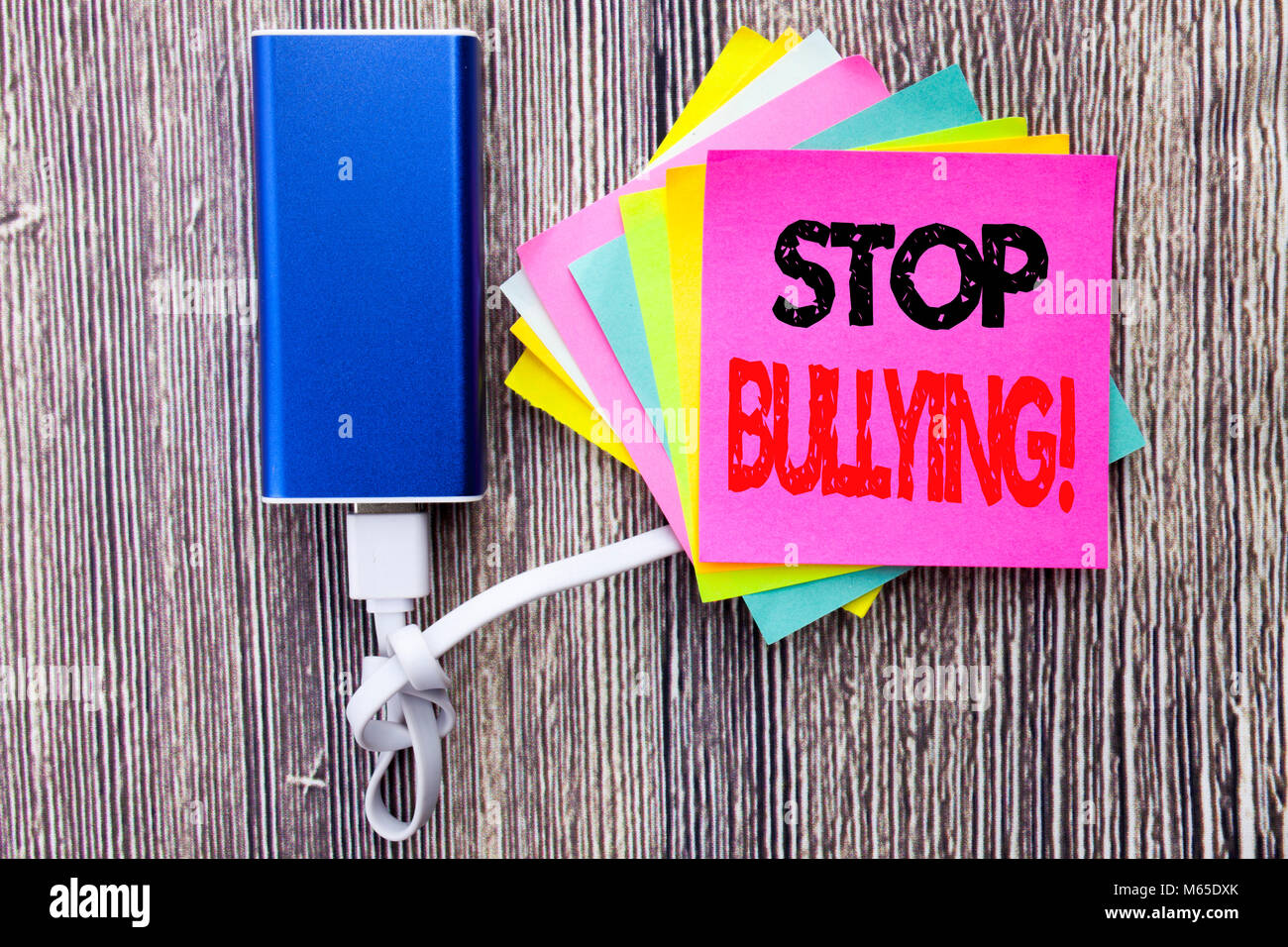Stop Bullying. Business concept for Prevention Problem Bully written on