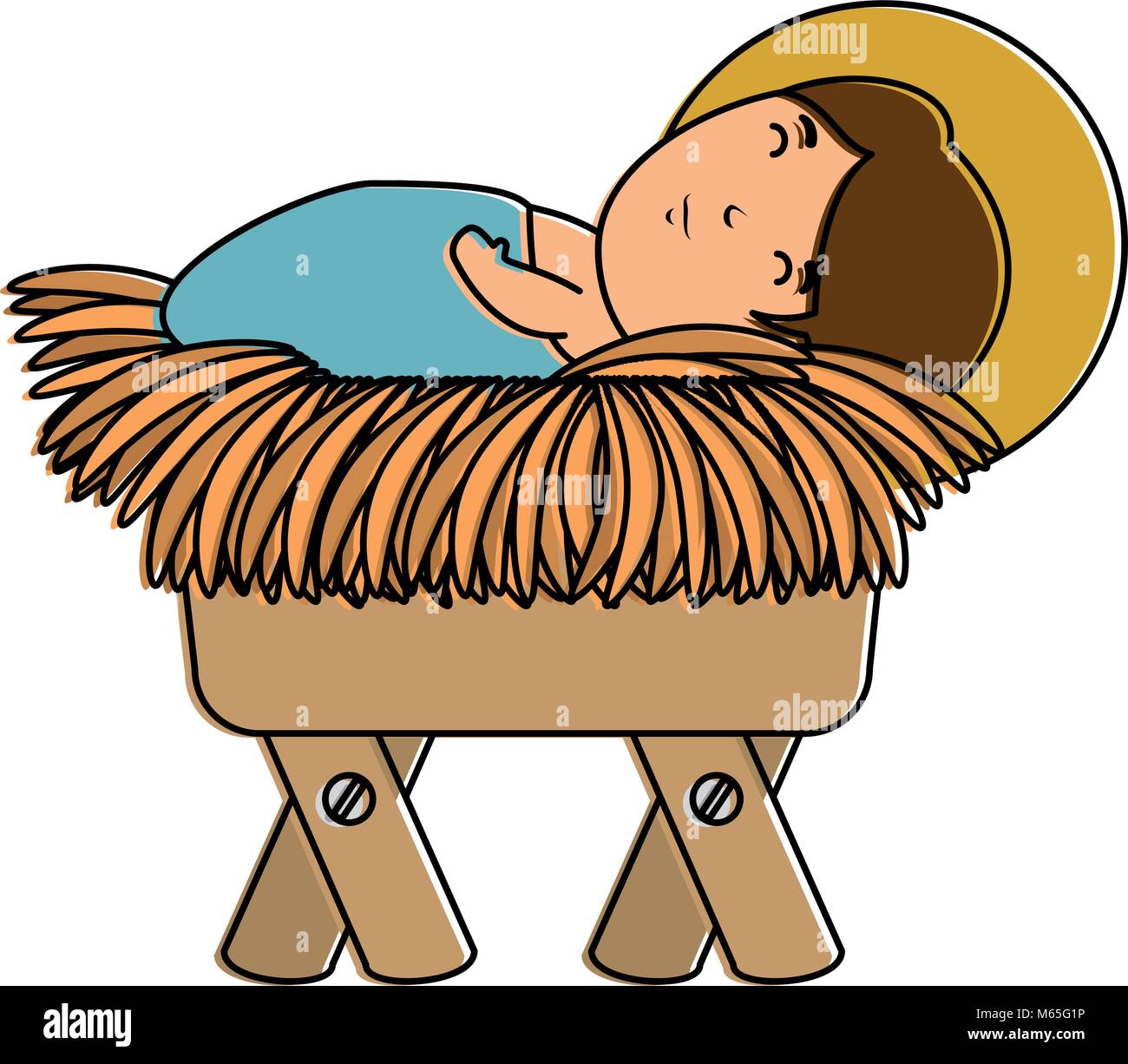 Cute Jesus Baby In Cradle Stock Vector Image Art Alamy Cute Jesus Baby In Cradle Stock Vector Image Art Alamy