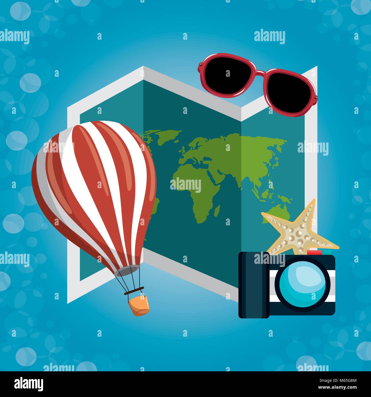 summer vacattions set icons Stock Vector Image & Art - Alamy