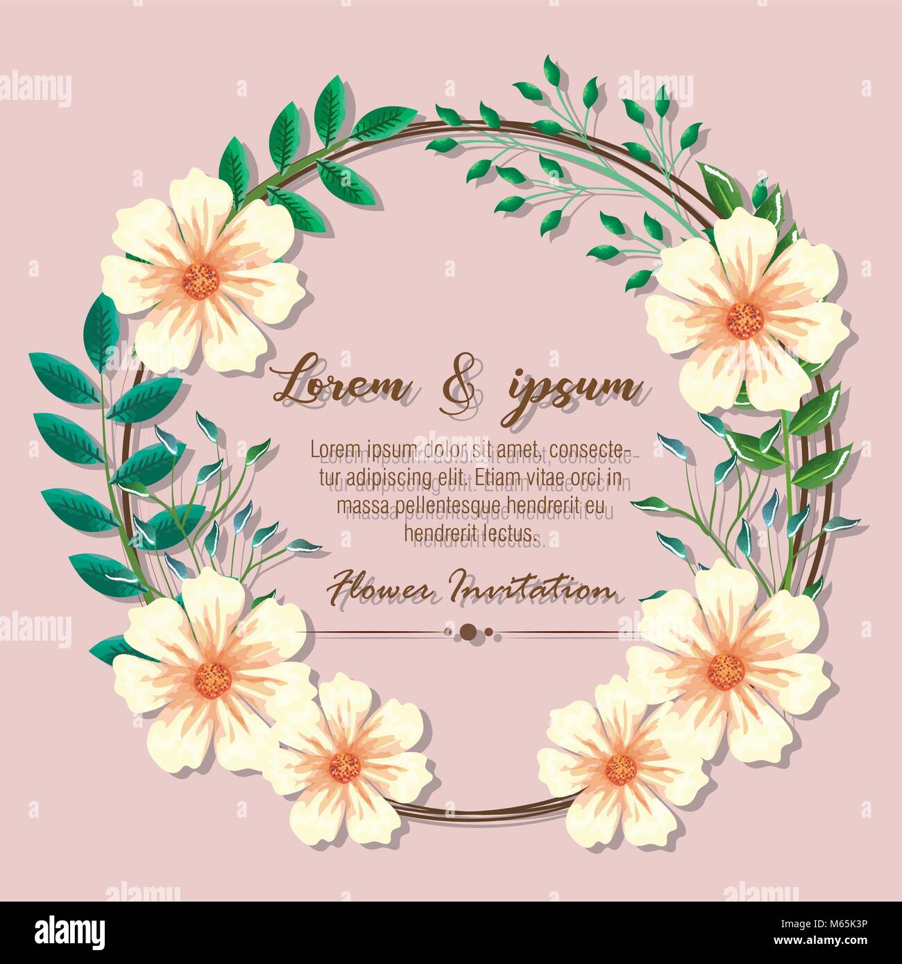 tropical and exotics flowers and leafs Stock Vector Image & Art - Alamy