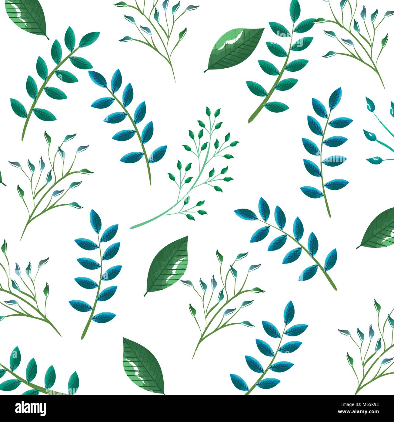 tropical and exotic leafs Stock Vector Image & Art - Alamy
