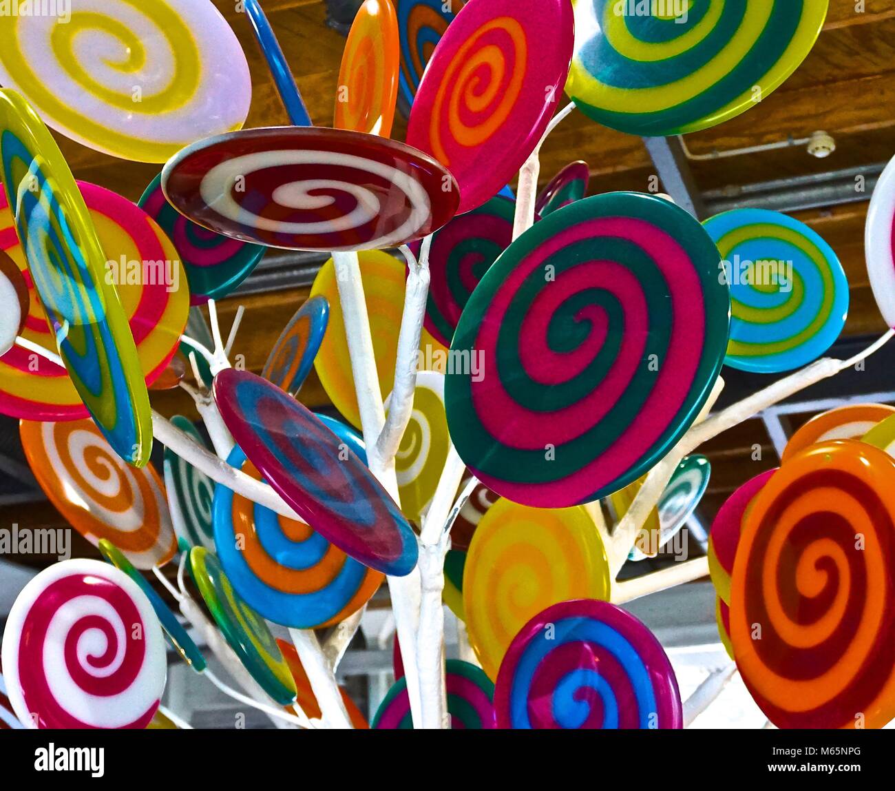 Lollypops for children Stock Photo