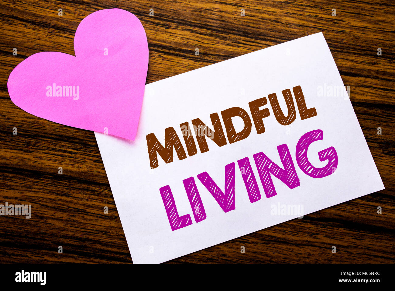 Conceptual hand writing text showing Mindful Living. Concept for Life ...
