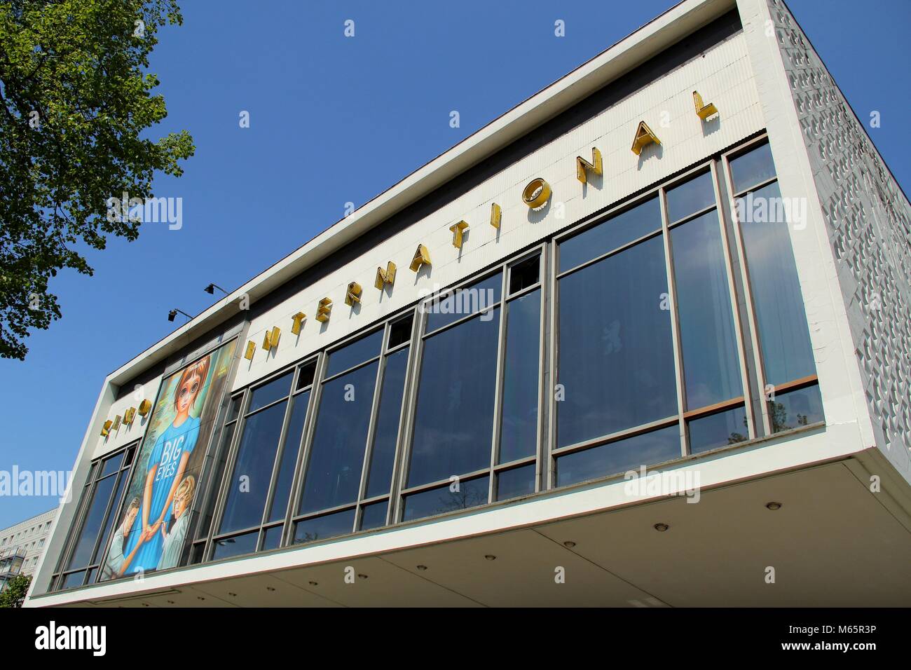 Cinema International in Berlin. Stock Photo