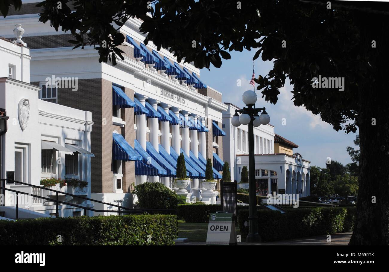 Quapaw Bathhouse Hot Springs National Park Arkansas Stock Photo Alamy