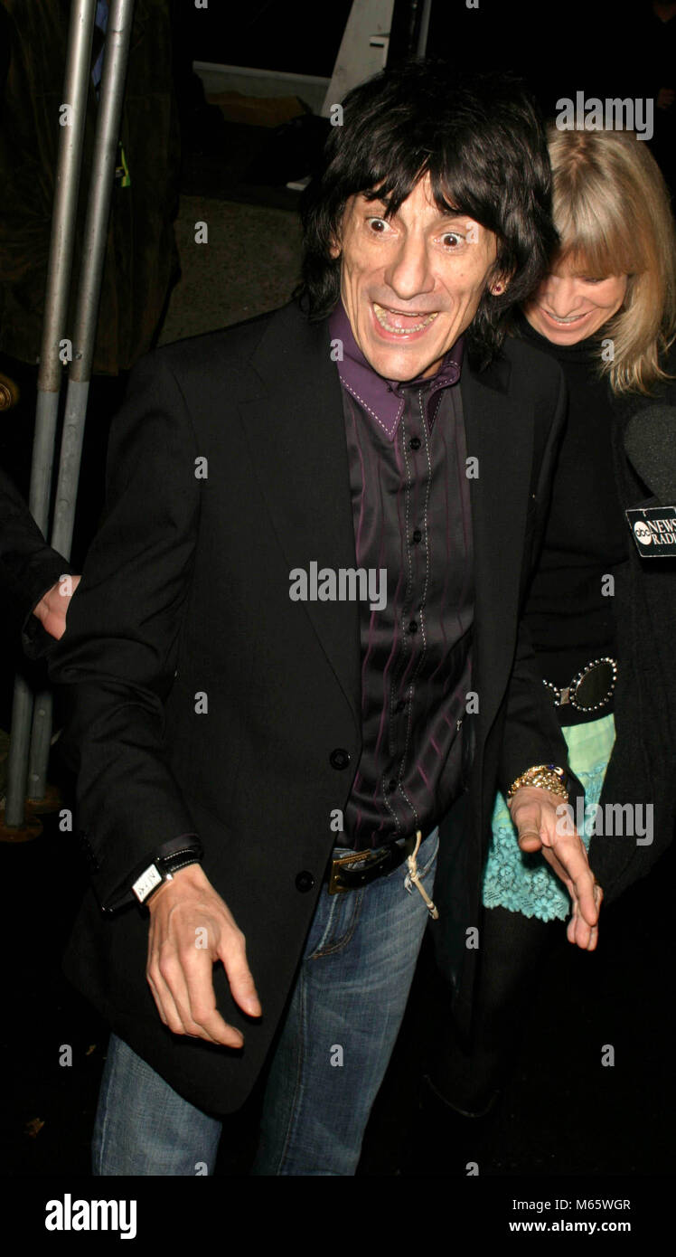 New York City 2003 FILE PHOTO Ron Wood Photo by John Barrett-PHOTOlink ...