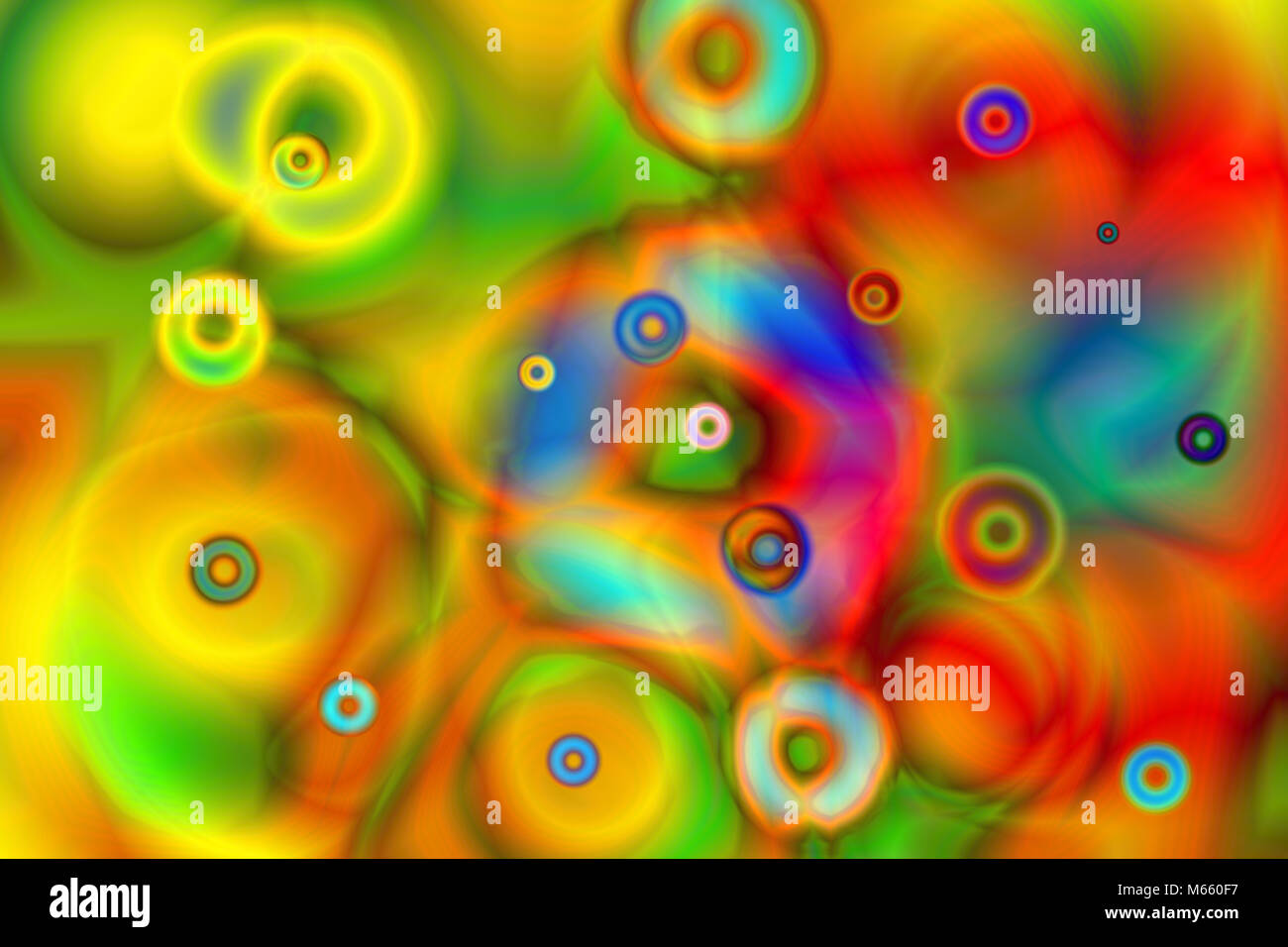 Colorful computer generated abstract background with various colors Stock Photo