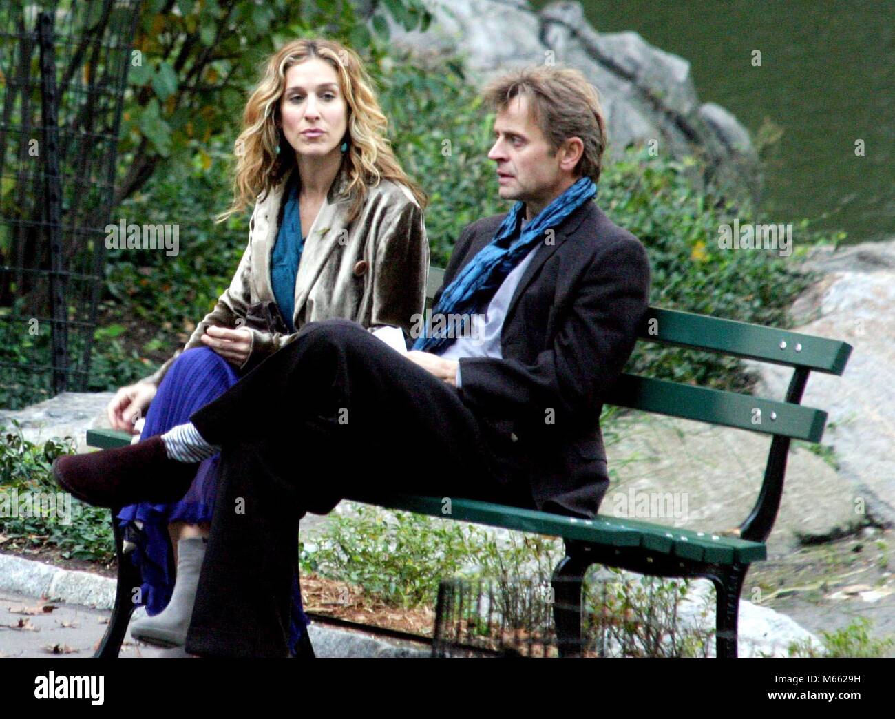 New York City 2003 FILE PHOTO Mikhail Baryshnikov Sarah Jessica Parker ...
