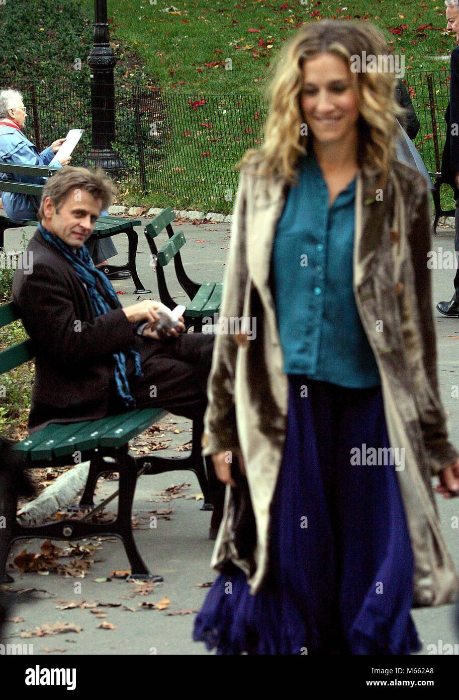 New York City 2003 FILE PHOTO Mikhail Baryshnikov Sarah Jessica Parker ...